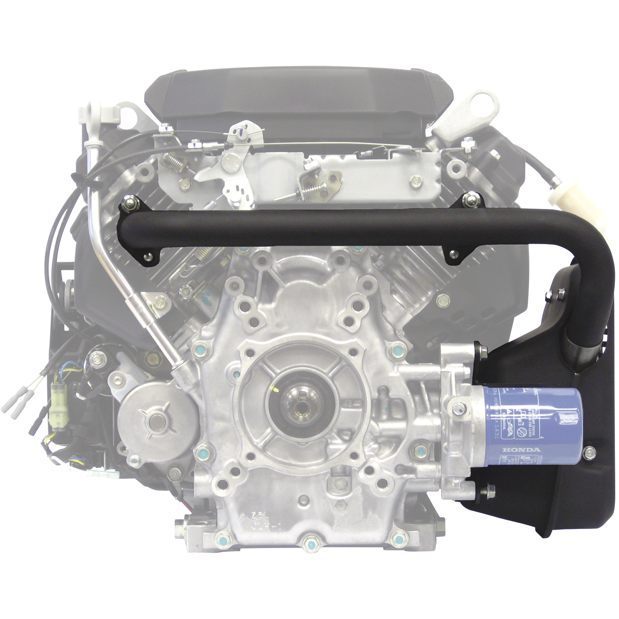 Honda Engines, MUFFLER RH UNDR OF GX630-VHSM6 Model# V2MFLRSIDE
